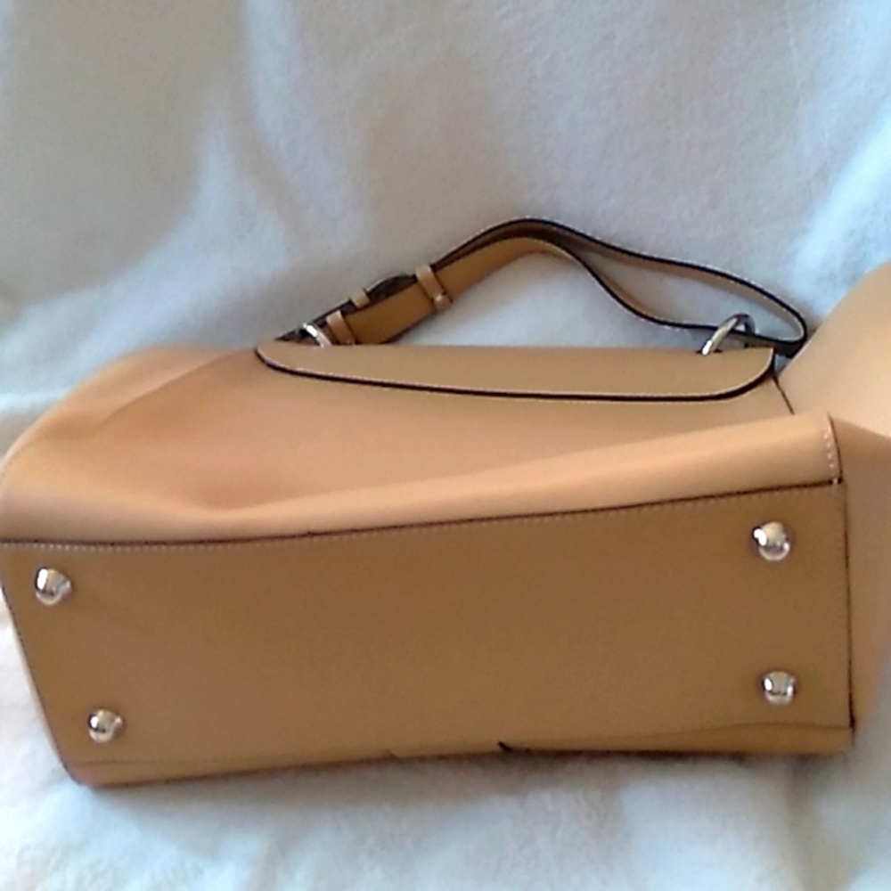 Large Alberta di Canio taupe Italian leather bag. Simply Iconic! - Picture 4 of 7